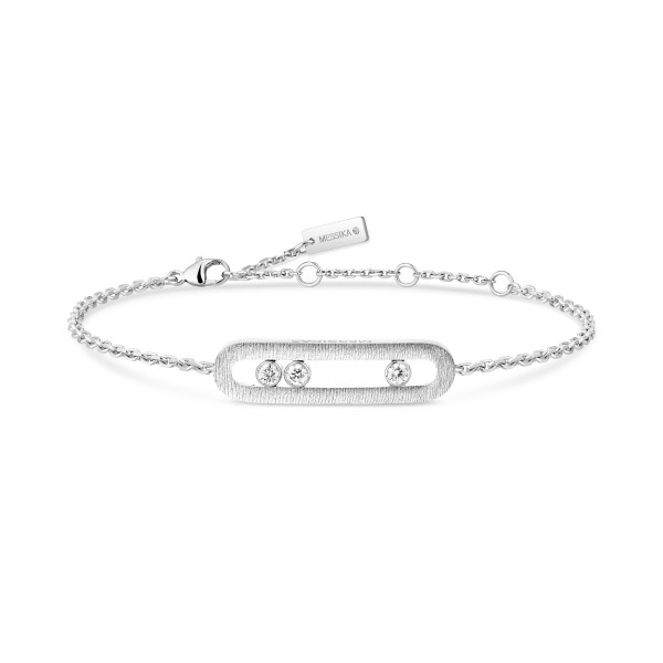 Messika Move Classique Ciselé Armband (Ref: 14586-WG)