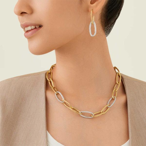 Marco Bicego Jaipur Link New Halskette (Ref: CB2666_B2_YW_Q6)