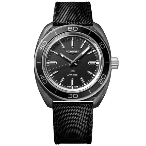 Longines ULTRA‑CHRON CARBON (Ref: L2.839.4.52.2)