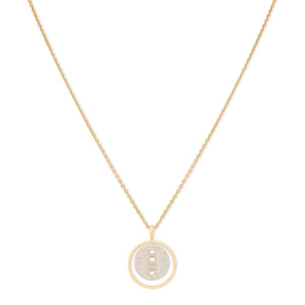 Messika Lucky Move MM Pavé Collier (Ref: 07395-YG)
