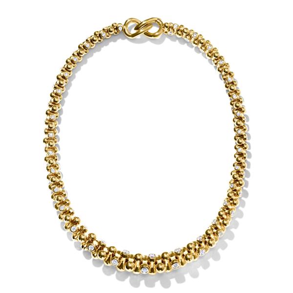 Tamara Comolli ALWAYS DIAMONDS Halskette (Ref: N-AD-Alt-Gr-Cl-yg)