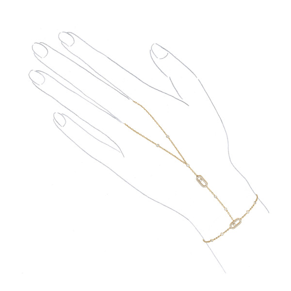 Messika Move Uno Handkette (Ref: 12021-YG)