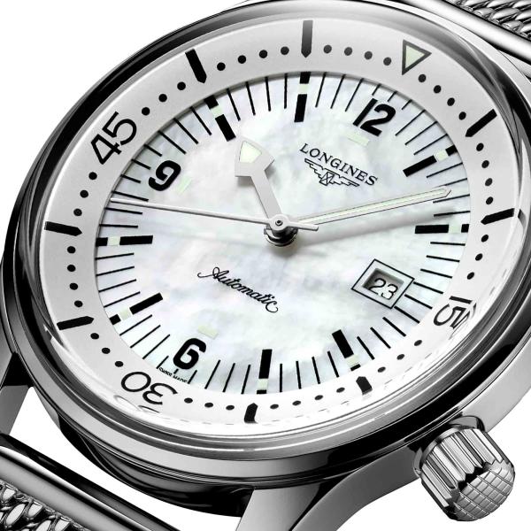 Longines The Longines Legend Diver Watch (Ref: L3.374.4.80.6)