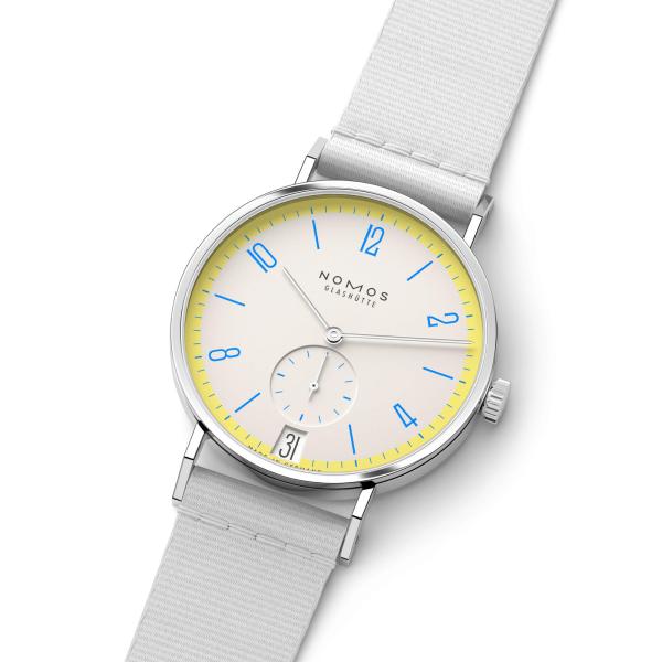 NOMOS Glashütte Tangente 38 Datum Lemonbiscuit  (Ref: 179.S10)