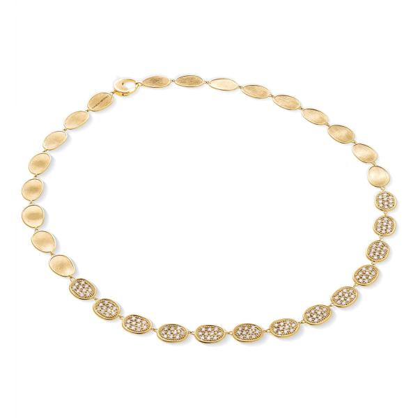 Marco Bicego Lunaria Alta Halskette (Ref: CB2263 B1 Y 2Y)