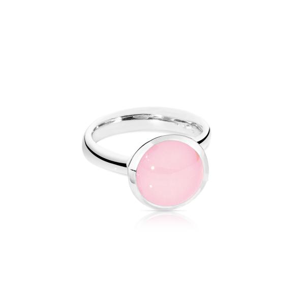 Tamara Comolli BOUTON Ring large pinker Chalcedon (Ref: R-BOU-l-ChPi-wg)