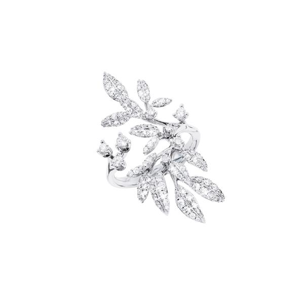 Ole Lynggaard Copenhagen Winter Frost Ring Large (Ref: A2773-501)