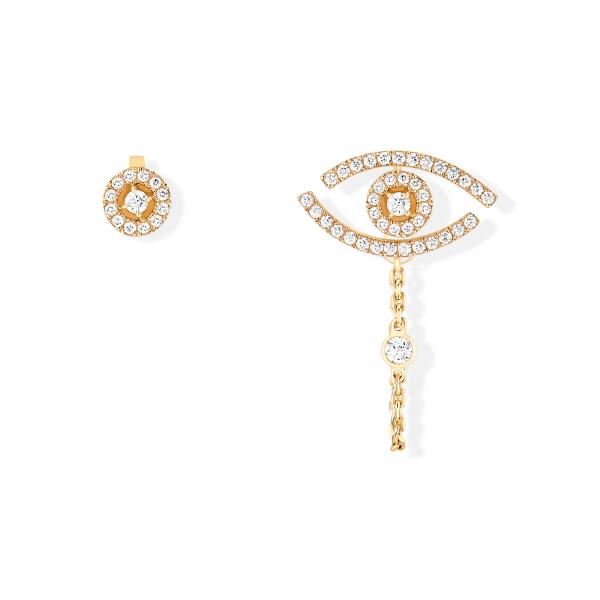 Messika Lucky Eye Ohrringe (Ref: 11349-YG)