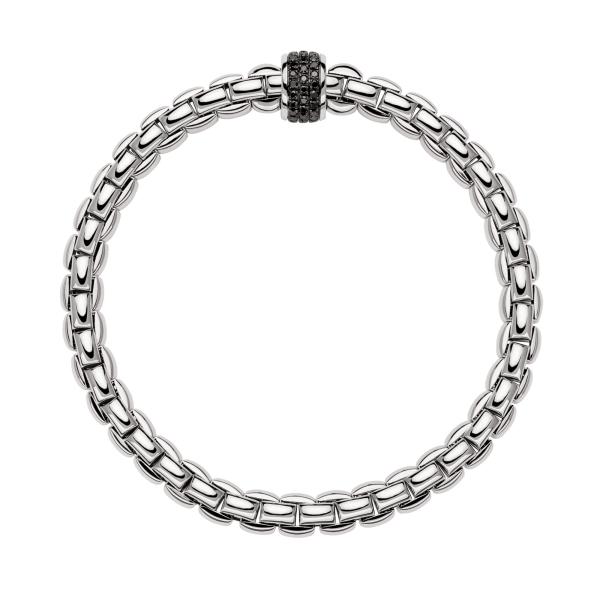 FOPE Eka Flex'it Armband mit schwarzen Diamanten (Ref: 70405BX_PN_B_X1X_0XS)