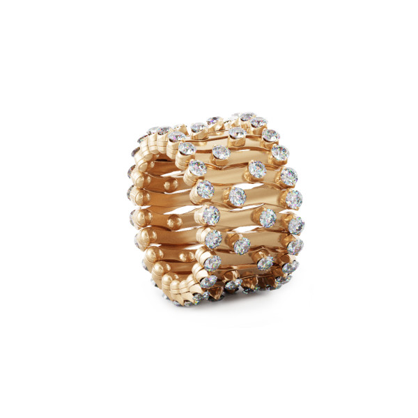 Serafino Consoli Serafino Multi-Size Ring und Armreif (Ref: S.RB 1492 F4 RG WD)