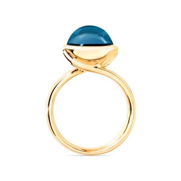 Tamara Comolli BOUTON Ring large London Topas (Ref: R-BOU-l-ToLo-yg)