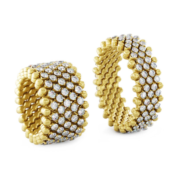 Serafino Consoli Brevetto Multi-Size Ring (Ref: RMS 7M2 YG RIVIERA)