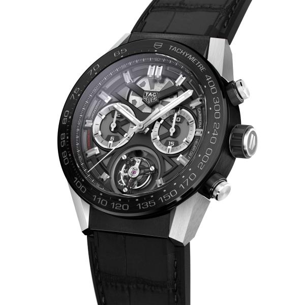 TAG Heuer TAG HEUER CARRERA CHRONOGRAPH TOURBILLON (Ref: CAR5A8Y.FC6377)