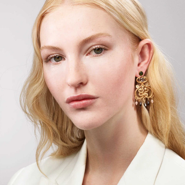 Ole Lynggaard Copenhagen Snakes Ohrringe im Chandelier Stil (Ref: A3250-401)