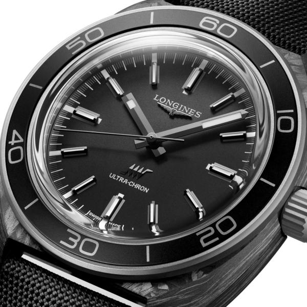 Longines ULTRA‑CHRON CARBON (Ref: L2.839.4.52.2)