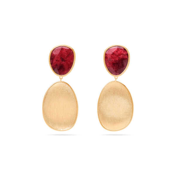 Marco Bicego Lunaria Color Ohrringe (Ref: OB1345 TUL01 Y)