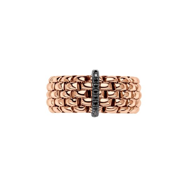 FOPE Panorama Flex'it Ring mit schwarzen Diamanten (Ref: 58604AX_BN_R_X1X_00S)