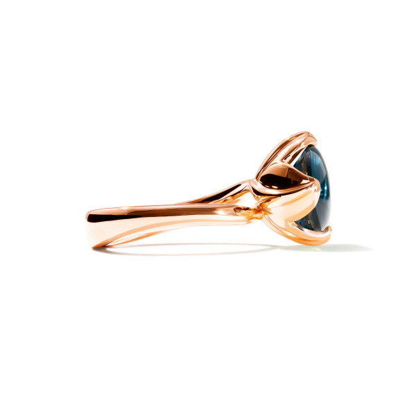 Tamara Comolli TULIP Ring Small mit London Topas (Ref: R-TUL-s-ToLo-rg)
