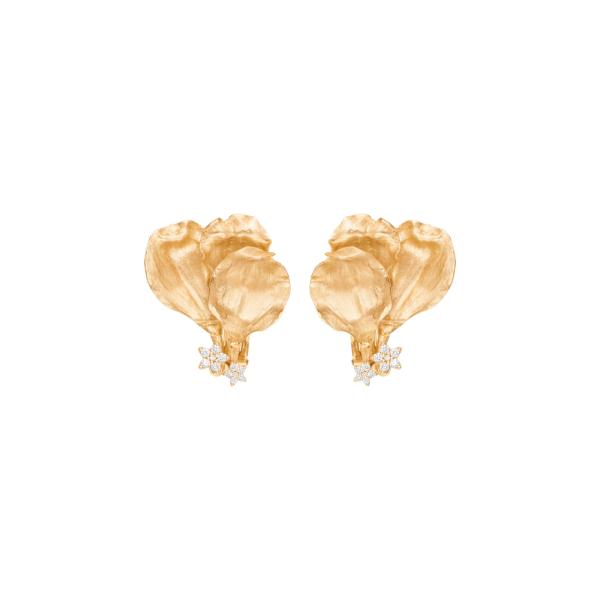 Ole Lynggaard Copenhagen Wild Rose Ohrclips (Ref: A3104-401)