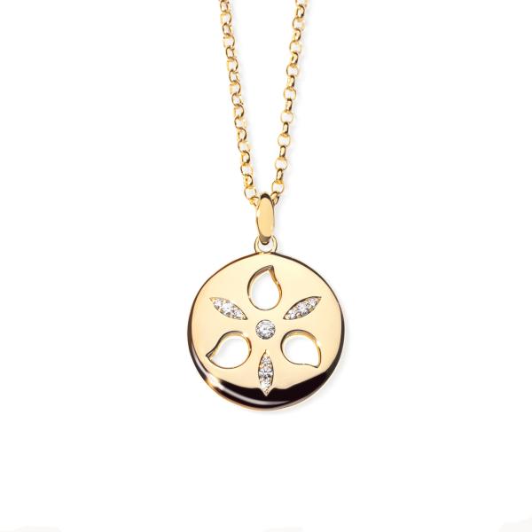 Tamara Comolli SAND DOLLAR Anhänger medium (Ref: P-SD-m-yg)