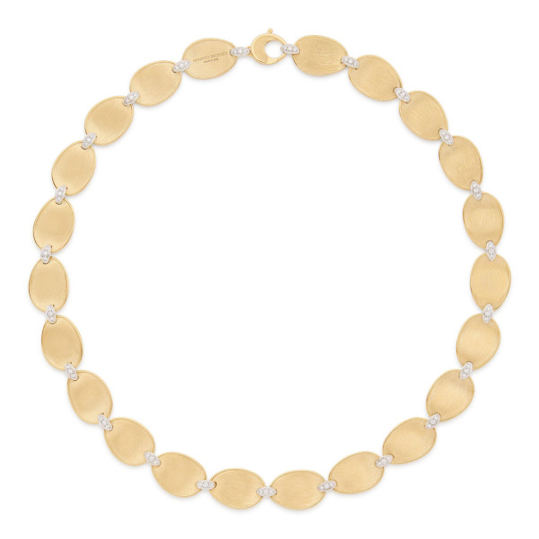 Marco Bicego Lunaria Diamonds Halskette (Ref: CB2893 B YW)