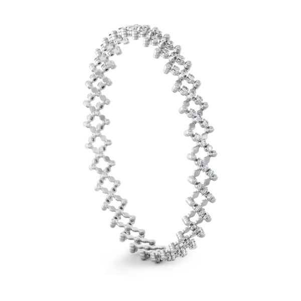 Serafino Consoli Serafino Multi-Size Ring und Armband (Ref: S.RB 5M2 WG WD)
