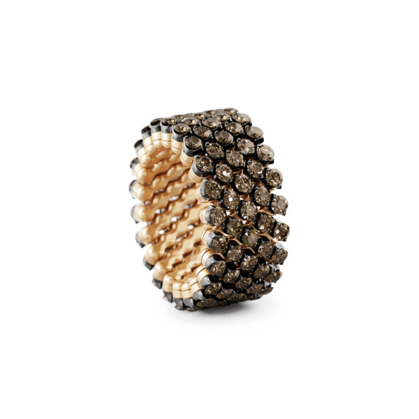 Serafino Consoli Brevetto Multi-Size Ring (Ref: RMS 5F2 RBG BRD)