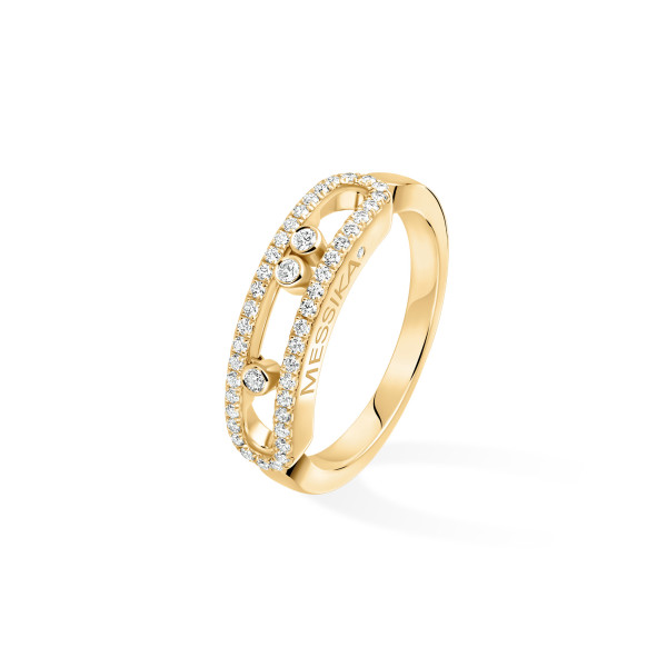 Messika Baby Move Classique Pavé Ring (Ref: 04683-YG)