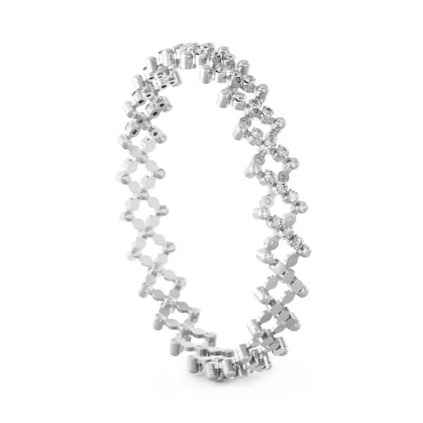 Serafino Consoli Serafino Multi-Size Ring und Armreif (Ref: S.RB 5HMI4 WG WD)