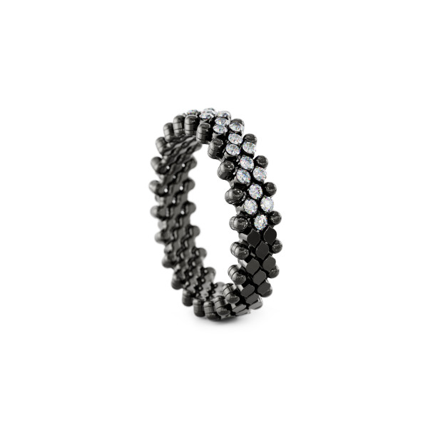 Serafino Consoli Brevetto Multi-Size Ring (Ref: RMS 5HM2 BG WD)