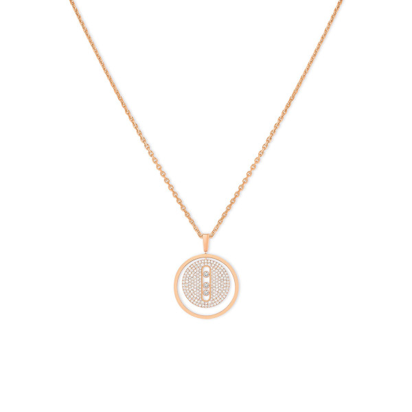 Messika Lucky Move MM Pavé Collier (Ref: 07395-PG)