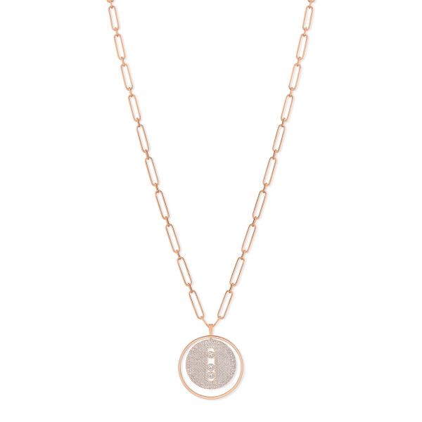 Messika Lucky Move Long Pavé GM Collier (Ref: 10127-PG)