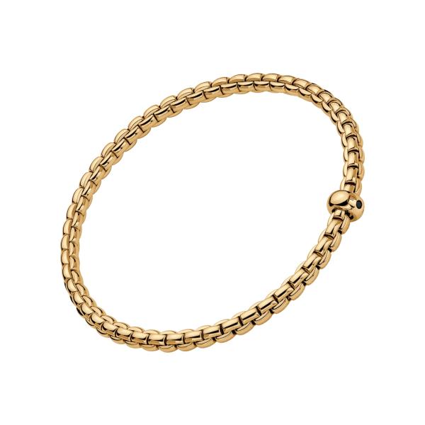FOPE Eka Flex'it Armband mit schwarzen Brillanten (Ref: 01M01BX_BN_G_XGX_0XS)
