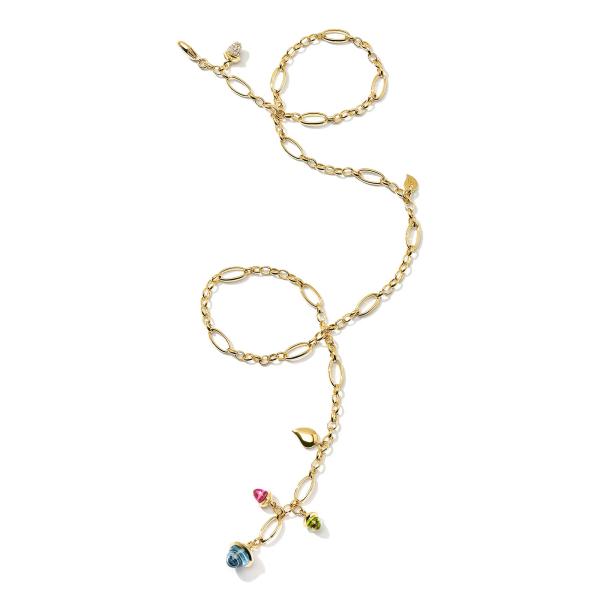 Tamara Comolli MIKADO Collier Delicate Candy mit Diamond (Ref: N-M-Del51-Can-p-yg)