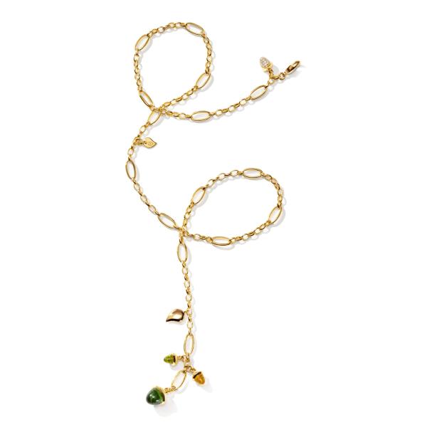 Tamara Comolli MIKADO Halskette Delicate 'Rainforest' (Ref: N-M-Del51-RF-p-yg)