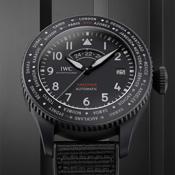 IWC PILOT’S WATCH TIMEZONER TOP GUN CERATANIUM® (Ref: IW395505)