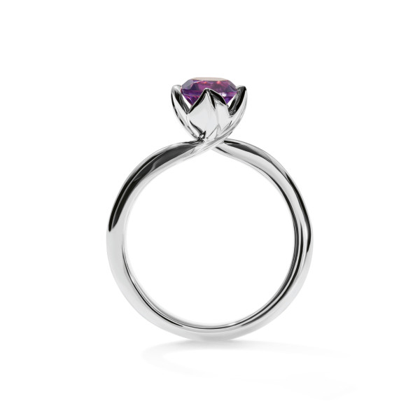 Tamara Comolli TULIP Ring XS mit Amethyst (Ref: R-TUL-xs-Am-wg)