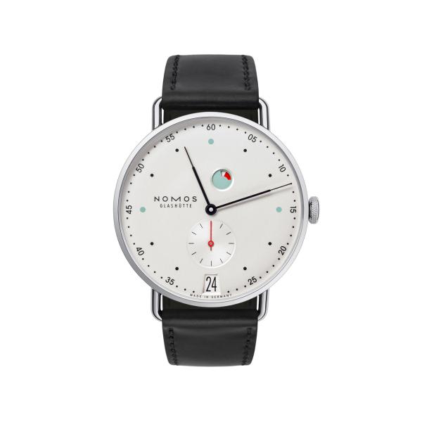 NOMOS Glashütte Metro Datum Gangreserve (Ref: 1101)