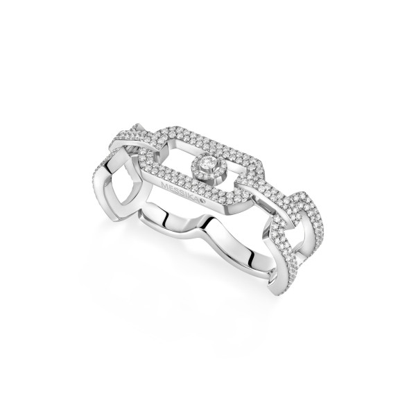 Messika So Move Zwei-Finger Diamantring (Ref: 13185-WG)