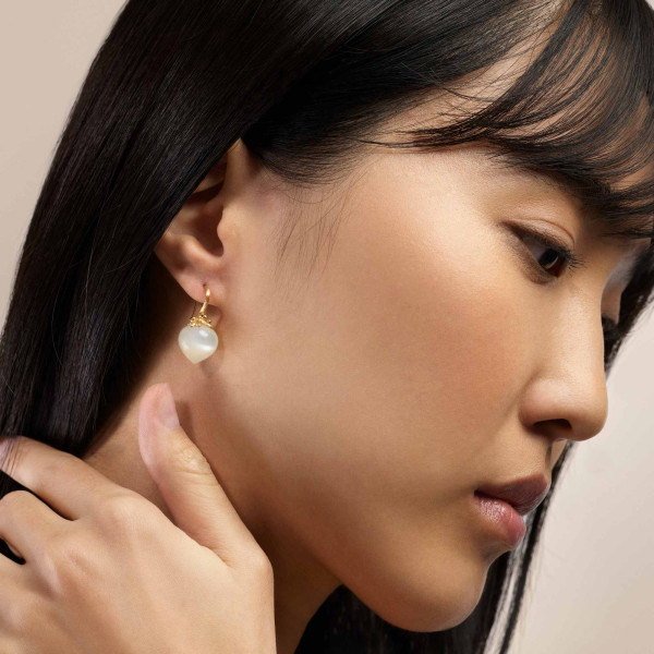 Ole Lynggaard Copenhagen Dew Drops Ohranhänger filigran gross (Ref: A2723-408)