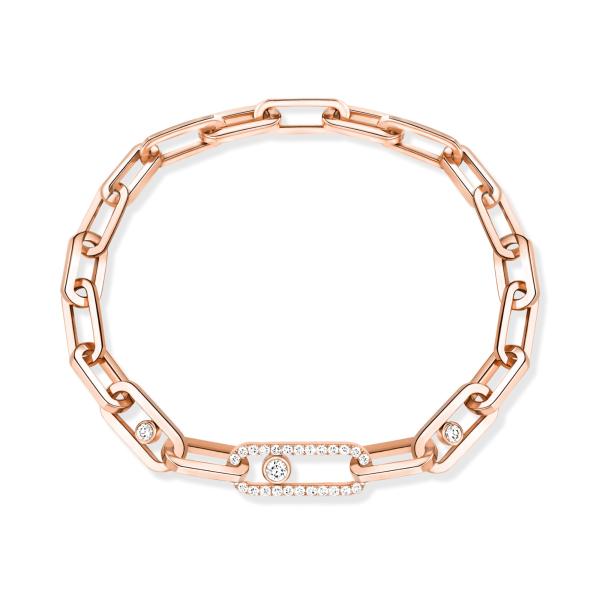 Messika Move Link Armband (Ref: 12576-PG)