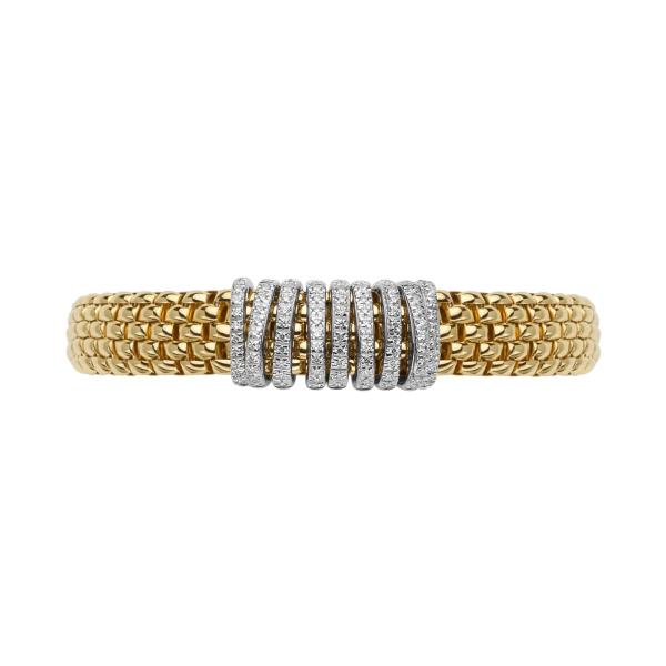FOPE Panorama Flex'it Armband mit Diamanten (Ref: 58804BX_PB_G_XBX_0XS)