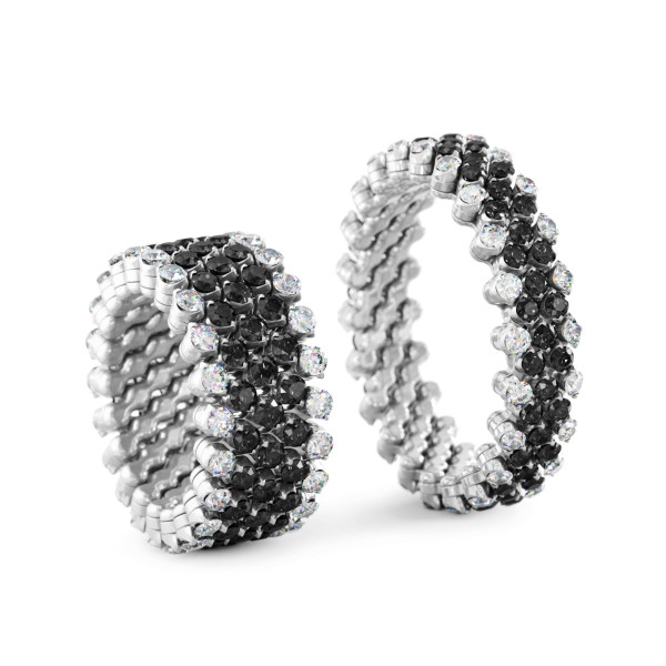 Serafino Consoli Brevetto Multi-Size Ring (Ref: RMS 5F2 WG WD BD)