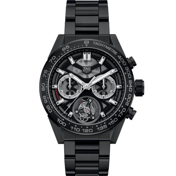 TAG Heuer TAG HEUER CARRERA CHRONOGRAPH TOURBILLON (Ref: CAR5A90.BH0742)