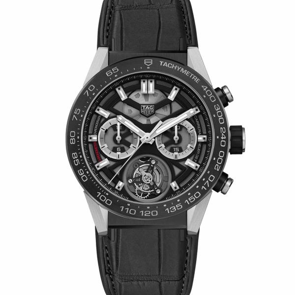 TAG Heuer TAG HEUER CARRERA CHRONOGRAPH TOURBILLON (Ref: CAR5A8Y.FC6377)
