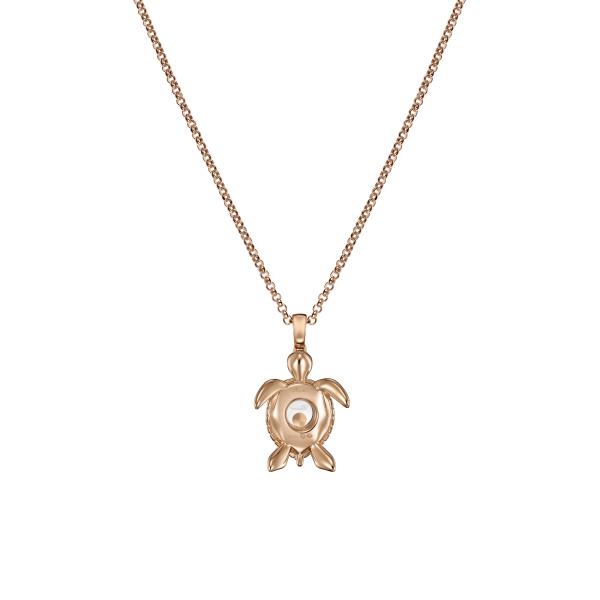 Chopard Happy Diamonds Schildkröte Anhänger mit Halskette (Ref: 79A187-5001)