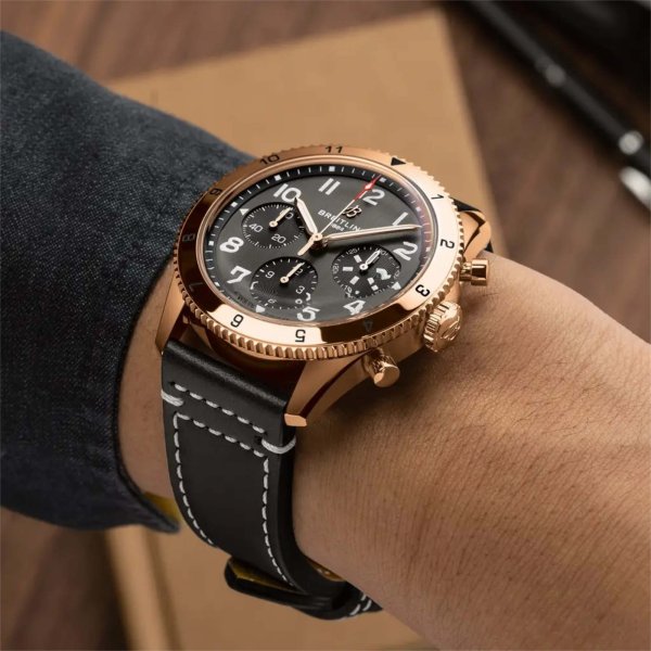 Breitling Classic AVI Chronograph 42 P-51 Mustang (Ref: R233801A1B1X1)