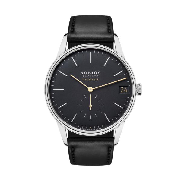 NOMOS Glashütte Orion neomatik 41 Datum new black (Ref: 366)