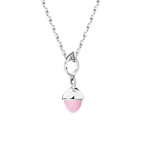 Tamara Comolli MIKADO Flamenco Anhänger pinker Chalcedon (Ref: P-MFL-ChPi-wg)