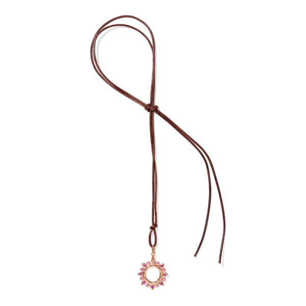 Tamara Comolli SIGNATURE Anhänger Sun 'Blush' Small (Ref: P-SIG-Sun-s-Blu-rg)